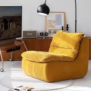 Divano Compresso <span class=keywords><strong>Quadrato</strong></span> a 2 Posti in Lana d'Agnello Personalizzato per Camera da Letto e <span class=keywords><strong>Soggiorno</strong></span>, Comodo Divano Piccolo - Product Image 1