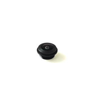 OKSEE Lente Ojo de Pez M12 de 1.6mm F2.0 3MP, Gran Angular de 162°, Cámara Espía IP69 Impermeable 6G+IR, Enfoque Manual, -40C~+85C, Solar - Product Image 1