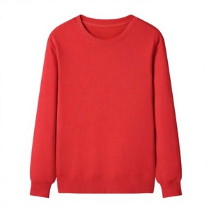 Sweat-shirt personnalisé en coton tricoté uni pour homme, sérigraphié, 100 % coton, 300 g, anti-boulochage, respirant, idéal pour le printemps - Product Image 1