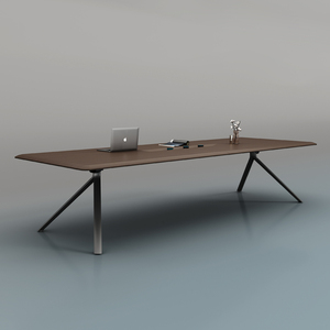 Mesa de Conferencia Extensible de Madera de Diseño Moderno y Lujoso, Duradera, Nuevo Modelo de Muebles de Oficina Comerciales - Product Image 5