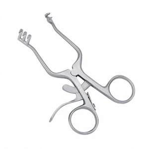 Retractores Weitlaner de Alta Calidad, Instrumentos Médicos Quirúrgicos Veterinarios Beckman, Retractor Autoestático de Acero Inoxidable - Product Image 1