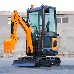 Envío Gratis: Mini Excavadora de 1 Tonelada para el Hogar, Maquinaria Excavadora de Orugas, Excavadoras de 1.5 y 1.2 Toneladas con Motor EPA 5 - Product Image 4