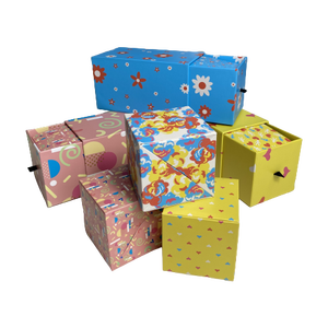 Caja Sorpresa Explosiva de Papel Reciclado Personalizada, Caja de Regalo con Cajón Emergente, Álbum de Tarjetas, San Valentín - Product Image 2