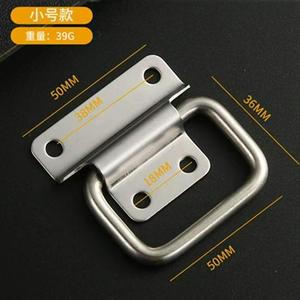 ที่จับพับได้สแตนเลส 100 มม. X 45 มม. สำหรับกล่องเครื่องมือลิ้นชักตู้ - Product Image 4