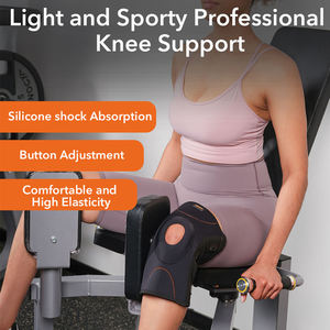 Genouillère de sport en silicone antidérapante à pression personnalisée, attelle de soutien du genou - Product Image 2