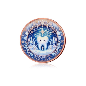 Articoli Regalo per Bambini: Monete in Rame da 1oz, Moneta Rotonda in Rame Puro .999 da 1 oz della Fata dei Denti, per Souvenir di Feste di Compleanno per Bambini - Product Image 3