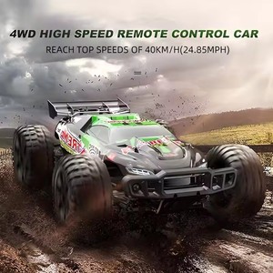 Voiture RC 1:10 4WD RC Car 60 KM/H High Speed Drift <span class=keywords><strong>Racing</strong></span> 2.4G Monster <span class=keywords><strong>Truck</strong></span> Remote Control Off-Road LED Toys for for Kid Gift - Product Image 6