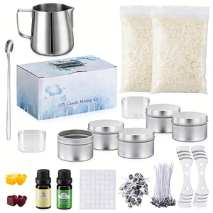 Designer Healing Candle Vessel Premium Case Fragrant Soy Formula Home Styling Boutique Offering Collection Deluxe - Product Image 2