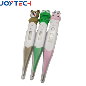 Termômetro digital de desenhos animados, termômetro de uso doméstico para bebês, animais, vaca, ponta flexível - Product Image 4