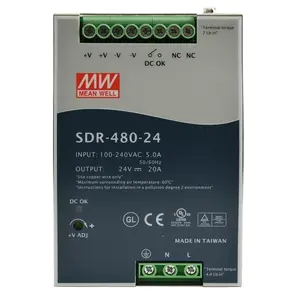 Meanwell SDR-480-48 480w 48v DIN电源