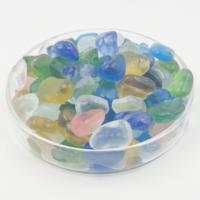 Kaca Berwarna-warni, Batu Kaca Berlapis Es, Batu Kaca untuk Dekorasi Lanskap, Agregat Terrazzo Kaca