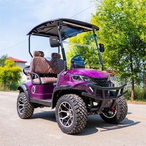 Voiture <span class=keywords><strong>de</strong></span> <span class=keywords><strong>golf</strong></span> électrique 4 places, couleur personnalisée, 72V, longue autonomie, sièges arrière pliables, pour sites touristiques - Product Image 5