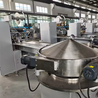 Machine d'emballage de bonbons en acier inoxydable, équipement d'emballage antiadhésif pour bonbons gélifiés souples