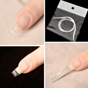 Vente en gros de fibre de verre pour nail art de 120 cm pour gel UV, formes d'ongles DIY, fibres pour ongles acryliques, pointes d'extension d'ongles en fibre - Product Image 6