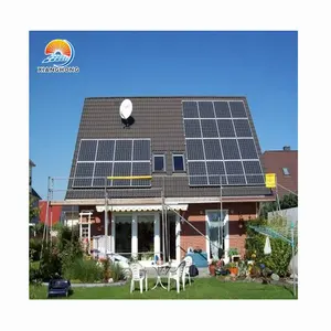 Panel surya 10000 watt, generator tenaga surya 5kW 10KW, kit sistem panel surya sistem rumah