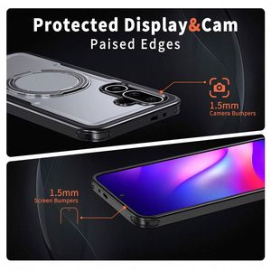 Funda para Teléfono con Soporte Metálico, Resistente a Caídas, PC + TPU, con Engranaje Incorporado, para Samsung Galaxy M56 y F56 - Product Image 4