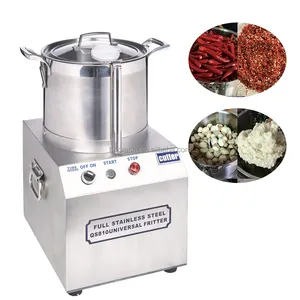 Yüksek verimli gıda doğrama makinesi kıyıcı fabrika sıcak satış sebze meyve kıyıcı makinesi