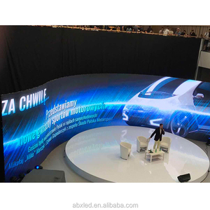 Pantalla LED Circular Flexible Curva P2 para Interiores, Pantalla LED Ultrafina Flexible en Forma de Cilindro, Enrollable - Product Image 5