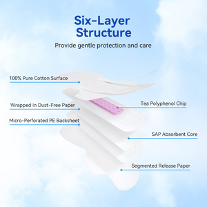 Chất Lượng Cao Của Phụ Nữ Bông Vệ Sinh Khăn Ăn Thoải Mái Vải Nữ Ngủ Quần Với Phần Còn lại Đảm Bảo Cho Sử Dụng Hàng Ngày - Product Image 4