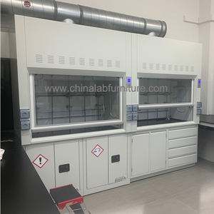 Capa das emanações do laboratório de aço completo/fume armário/câmara de fumos de laboratório de química - Product Image 6