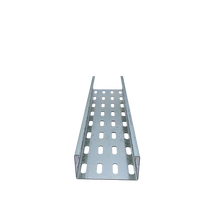 高精度镀锌穿孔电缆托盘防锈金属线槽，用于数据中心和商业建筑的电缆管理