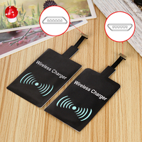 Récepteur universel sans fil bluetooth pour téléphone portable, Module de réception de bobine inductif pour Micro USB Android