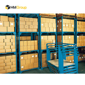 Palletainer de diseño apilable de acero Q235 de capacidad de 1000kg para almacenamiento de neumáticos en almacén - Product Image 6