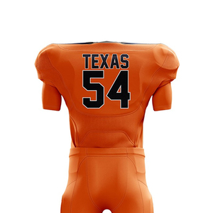 Uniforme de football américain personnalisé à séchage rapide et respirant avec manches courtes pour hommes adultes - Product Image 6