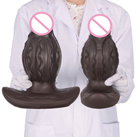 Vente en gros d'usine : Plug anal extra large en silicone, à base large, étanche, écologique, extensible et portable, jouet sexuel