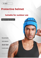 Casque de rugby souple avec rembourrage EVA, protection de la tête pour le football américain 7v7, casquette de scrum pour enfants, jeunes et adultes