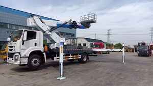 รถกระเช้าบูมยี่ห้ออีซูซุขายดี ยกสูง 45 เมตร แบบแขนยืดหดได้ - Product Image 5