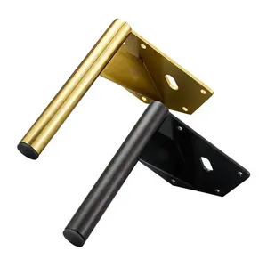 Aksesoris Perangkat Keras Logam 15cm untuk Kaki Meja Kopi, Sofa, Tempat Tidur, Kursi, Lemari, Meja Rias-Model D0081 Cina Daratan - Product Image 1