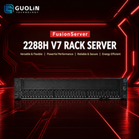 Serveur en rack FusionServer 2288H V7 2U pour la virtualisation de centre de données, l'informatique en nuage, serveur d'entreprise à double processeur