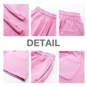 Produttore 2024 estivo in cotone Vintage personalizzato in bianco da uomo Shorts con lavaggio acido pantaloncini personalizzati pesanti 420gsm Vintage con lavaggio acido - Product Image 3