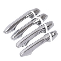 WZXDAUTO Chrome Accessoires Décor De Porte De Voiture Poignées Latérales Poignée Couverture Garniture 2013 2014 pour Santa Fe IX45
