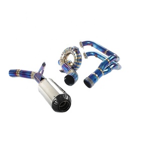 Sistema de escape completo de motocicleta Titanium <span class=keywords><strong>752S</strong></span> para <span class=keywords><strong>Benelli</strong></span> <span class=keywords><strong>752S</strong></span> 2019 + tubo de escape - Product Image 1