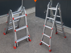 Thang nhôm đa năng thu gọn 4x5 nhỏ gọn bán chạy, đạt chuẩn EN131, dùng trong gia đình - Product Image 2