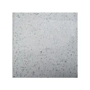 Artificial Countertop Stone Venus White Hotel Lobby Floor Tile Crystal Solid Surface Quartz Stone