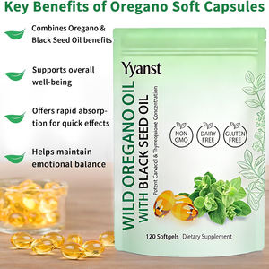 Aceite de Orégano Silvestre de Alta Calidad y Cápsulas de Semillas Negras para Mantener el Equilibrio Emocional y Apoyar el Bienestar General - Product Image 4
