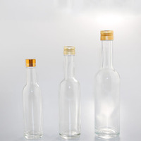 Pot en verre mini 50ml 100ml -20 à 120 Celsius Qualité alimentaire pour crème, échantillons de soins de la peau, OEM, vente en gros