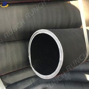 Tuyau d'aspiration et de refoulement Runchi 3 pouces WP 150 psi, renforcé de fil d'acier, en caoutchouc nitrile - Product Image 2