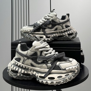 Zapatos Deportivos Casuales para Hombre de Alta Calidad, Otoño 2025, Malla Transpirable, Suela Gruesa, Estilo Retro - Product Image 1