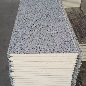 Panel Decorativo <span class=keywords><strong>Aislante</strong></span> para Pared y Techo, Moderno, Ecológico, Ignífugo, Impermeable, <span class=keywords><strong>Aislante</strong></span> Térmico, de <span class=keywords><strong>Poliuretano</strong></span> Tipo Sándwich - Product Image 3
