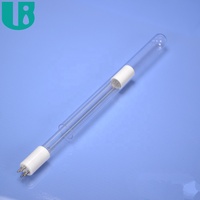 320W Aquarium Fischbecken IP68 UVC-Lampe Tauchbare UV-Licht-Sterilisator mit Quarzröhre zur Wasseraufbereitung für Zuhause, Büro, Hotel