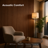 Panneaux acoustiques décoratifs sur mesure, excellente réduction d'écho, pour hôtels et salles de réunion de bureau