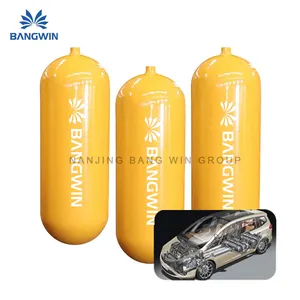 BW Different Sizes Car Balloon Cylinder Supplier Faber 80L Tank Prices Tank Type 1 High Pressure Cng Cylinders