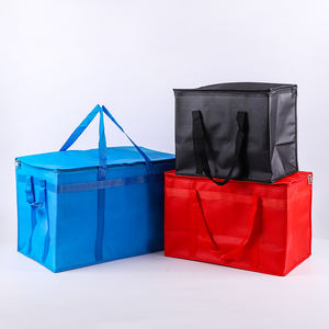 Großhandel Junlian Neueste Griff Große Kapazität 65L-70L Vlies Isolierte Kühltasche Reiß verschluss Verschluss für die Aufbewahrung von Lebensmitteln Tragbar - Product Image 3