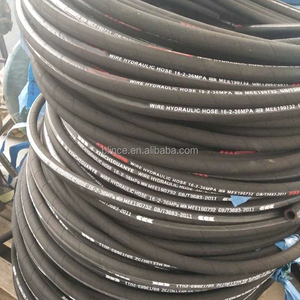 Manguera de Alambre de Acero Blince para Excavadora, Manguera Hidráulica de Alta Temperatura, Manguera de Aceite Flexible de Goma R1 R2 R4 - Product Image 1