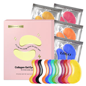 Organic Collagen Gold Under <b>Eye</b> Gel Patches for Puffy <b>Eyes</b> & Fine Lines Reduction - Product Image 1