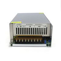 110V-220V AC à DC Conversor alimentation à découpage 1500W boîtier en aluminium transformateur d'éclairage LED bande pilote adaptateur convertisseur